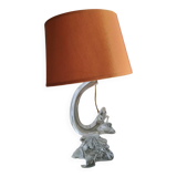 60s crystal lamp