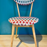 Colorful vintage chair