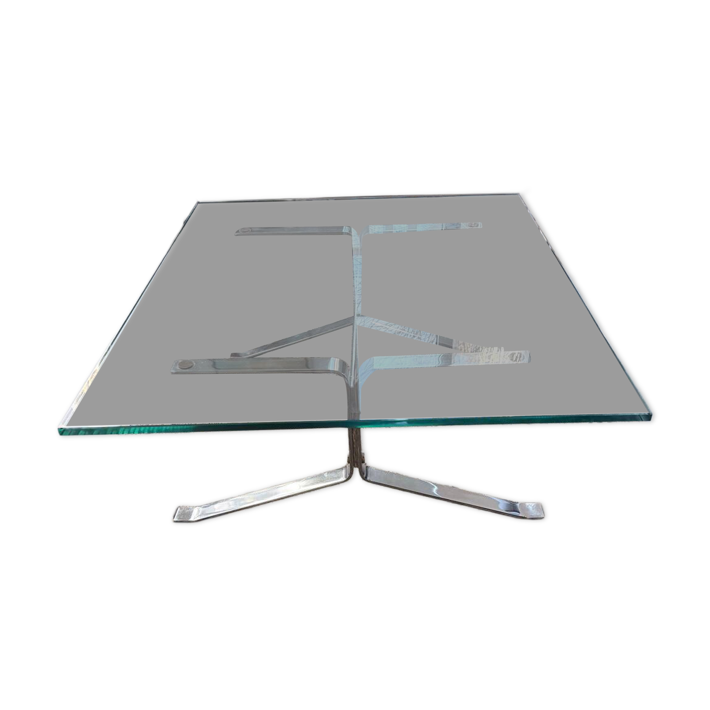 Tempered glass coffee table