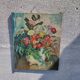 Huile sur toile, bouquet