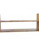 Brutalist pine shelving unit 1970
