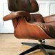 Ensemble lounge chair palissandre de Charles et Ray Eames pour Herman Miller, 1970