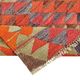 Turkish Handwoven Vintage Herki Kilim 86 cm x 326 cm