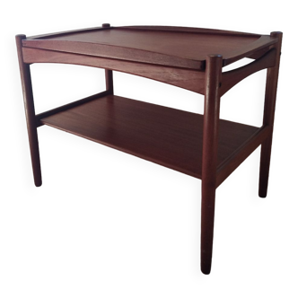 Table d'appoint en teck Danois de Poul Handevad