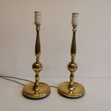 Two table lamps, in metal with brass alloy by Svend Mejlstrøm at MS