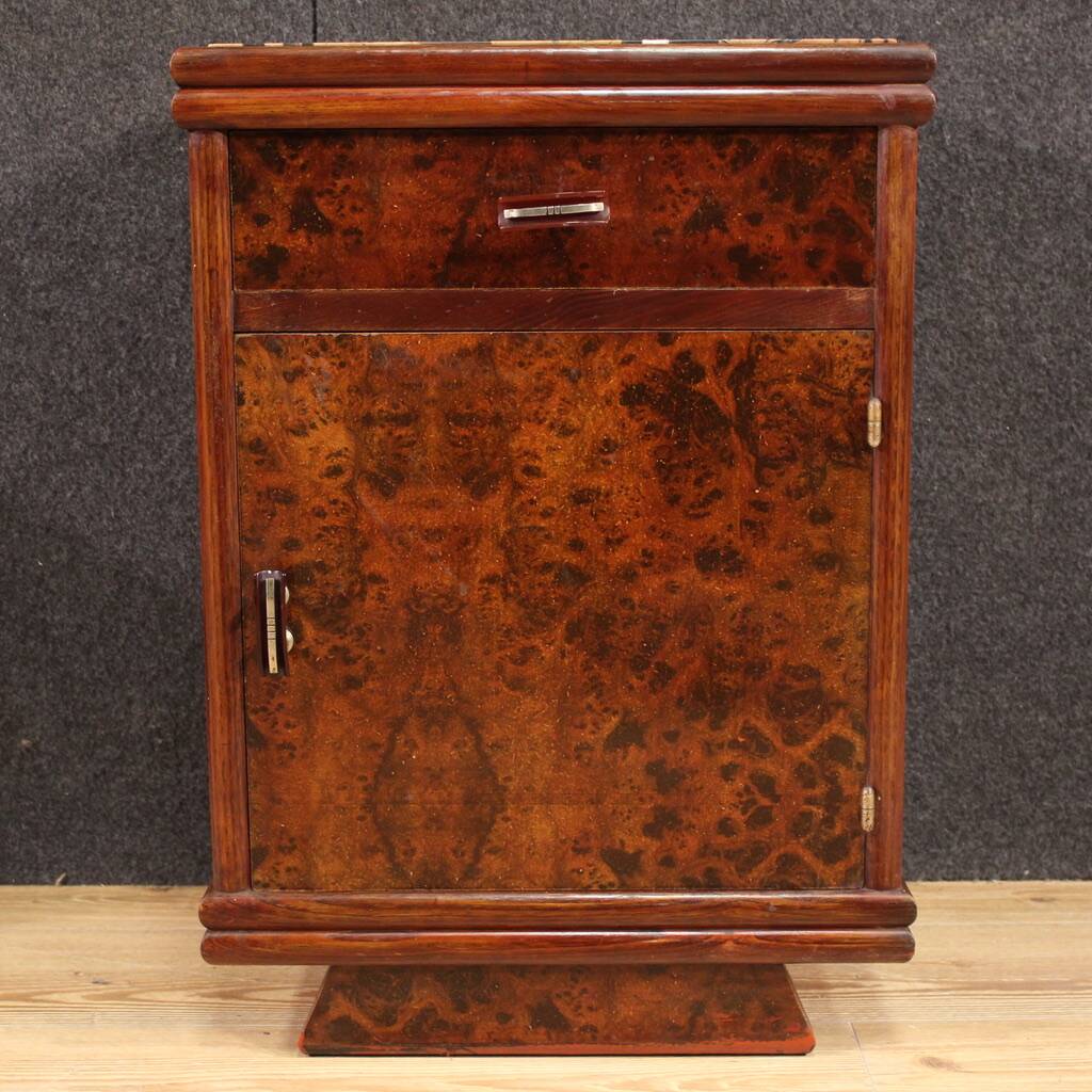 Pair of Italian Marble Top Nightstands from the 20th Century