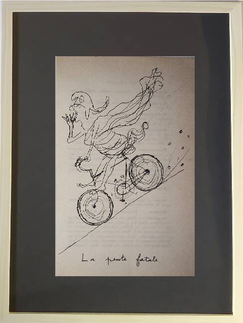 Illustration Daninos from 1962 "France...The Sloping France"