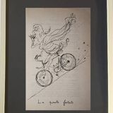 Daninos illustration from 1962 "France...La France steep"