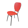 Chaise vintage rouge