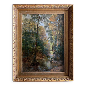 Tableau HSP ''Paysage - 1900