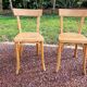 Paire de chaises bistrot Baumann