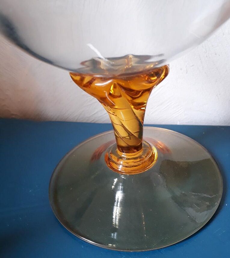 Glass-shaped vase