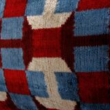 Paire de coussins ikat