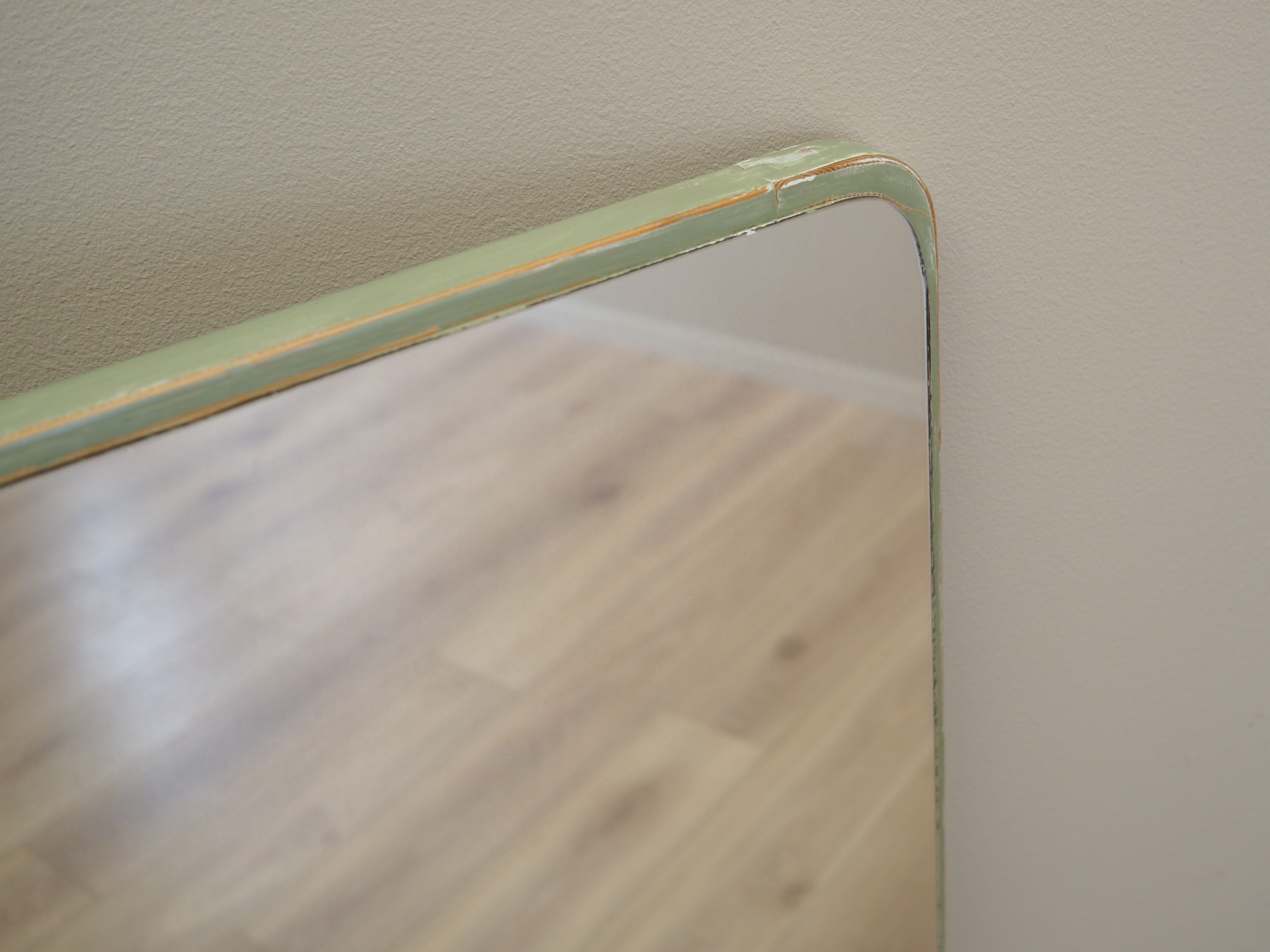 Mirror in pine frame, Danish design, 1960s, production: Denmark