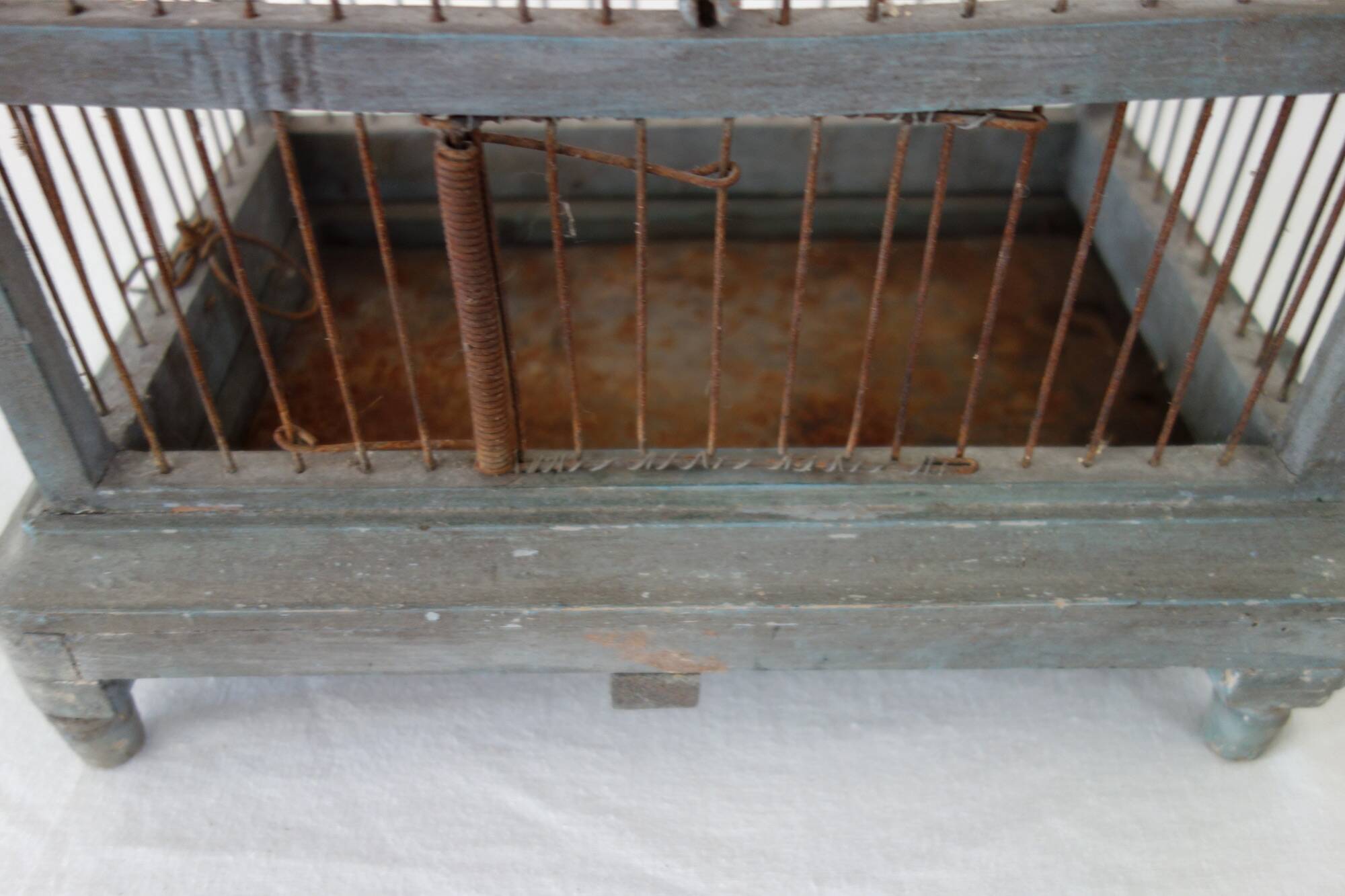 Old birdcage from the early 20th century