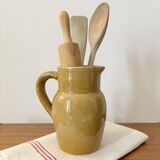 Old stoneware carafe