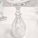 Set of Eighteen Solid Crystal Drinking Glasses by Kosta Boda, Sweden