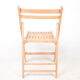 Chaise pliante rétro vintage de cuisine scandinave