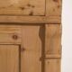 Antique pine buffet – European rustic furniture with drawers – circa 1900
