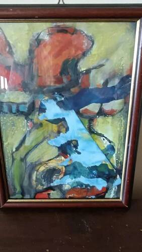 Oil Painting and Mixed Technique Signature Kajazoun Avetissian
