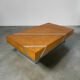 Table basse en loupe D’orme 1970