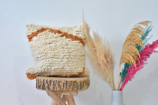 Moroccan carpet pillow 39x39cm