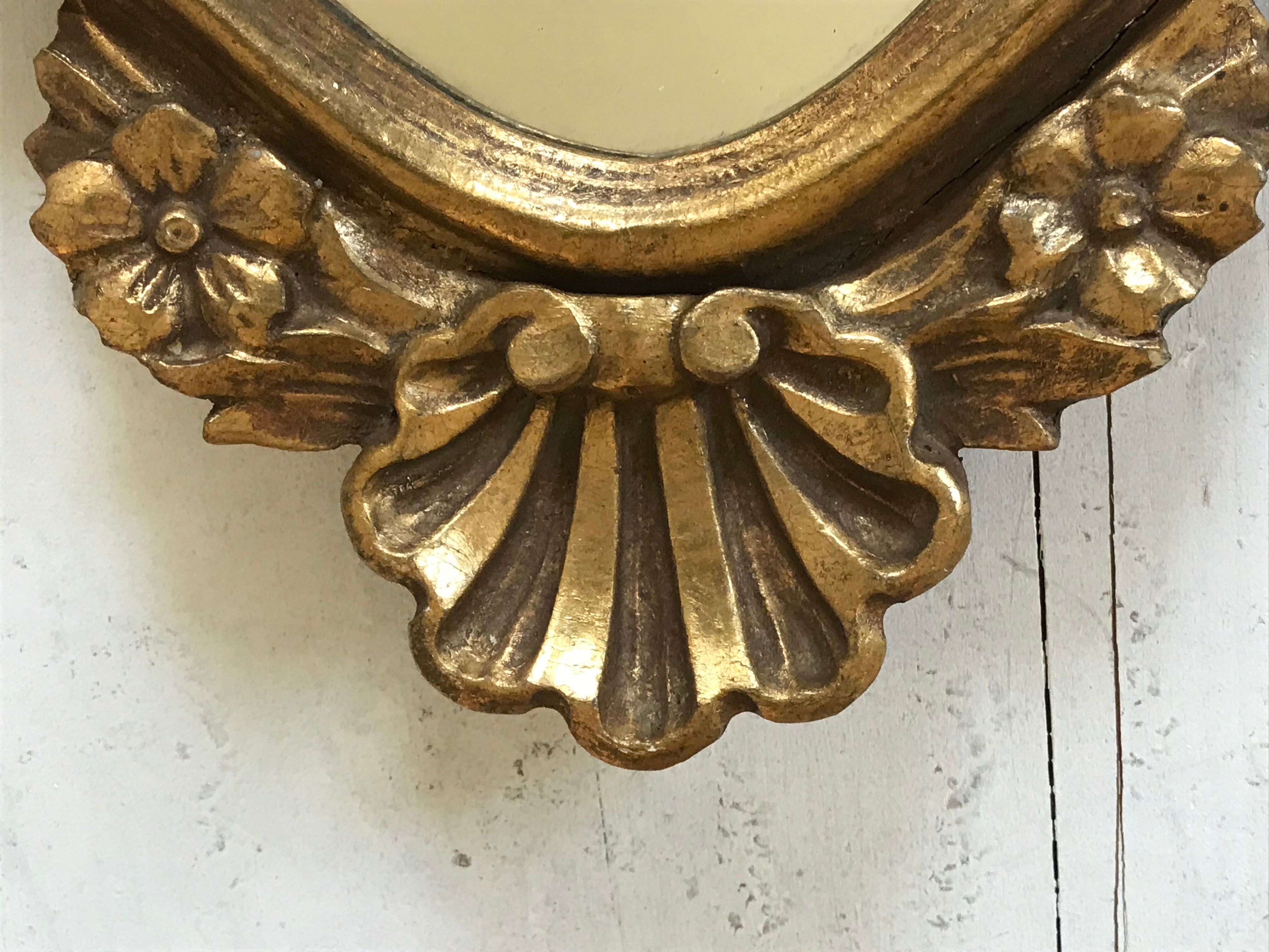 Pair of florentine wall lamps