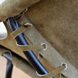 Circle armchair by Lusch Erzeugnis 1960 vintage