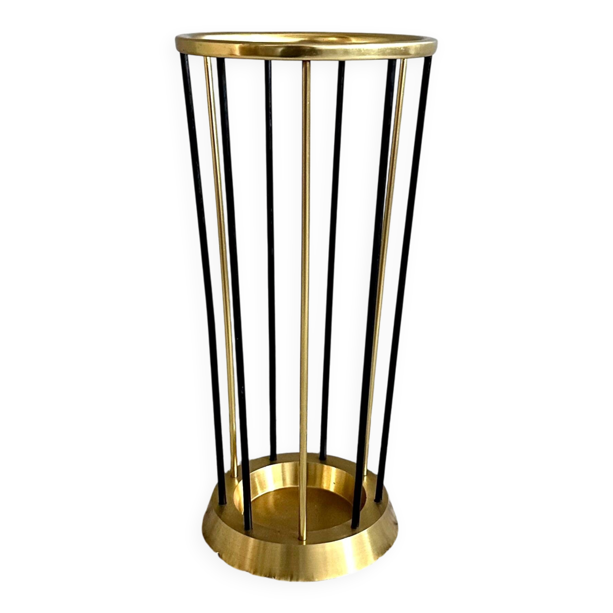 Porte-parapluie vintage des années 1960, style Mid-Century Modern