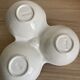 Tripod ceramic aperitif plate from Bassano (Italy) – Apple decor