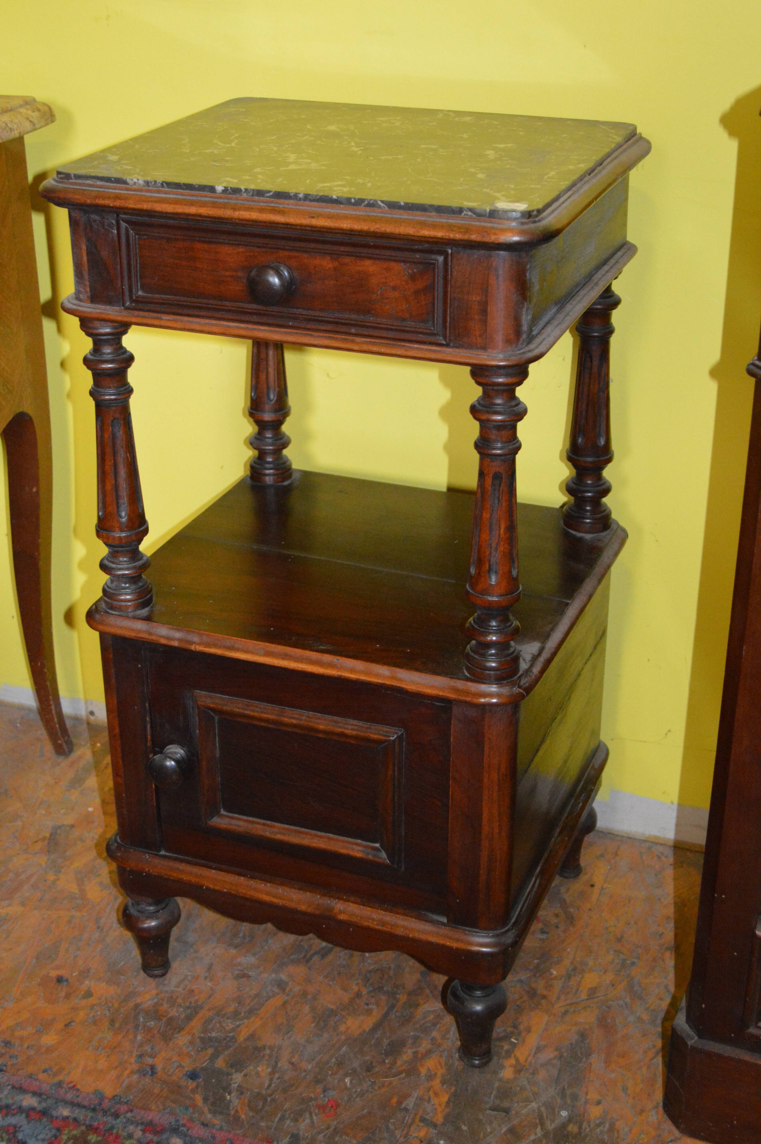Rosewood bedside table