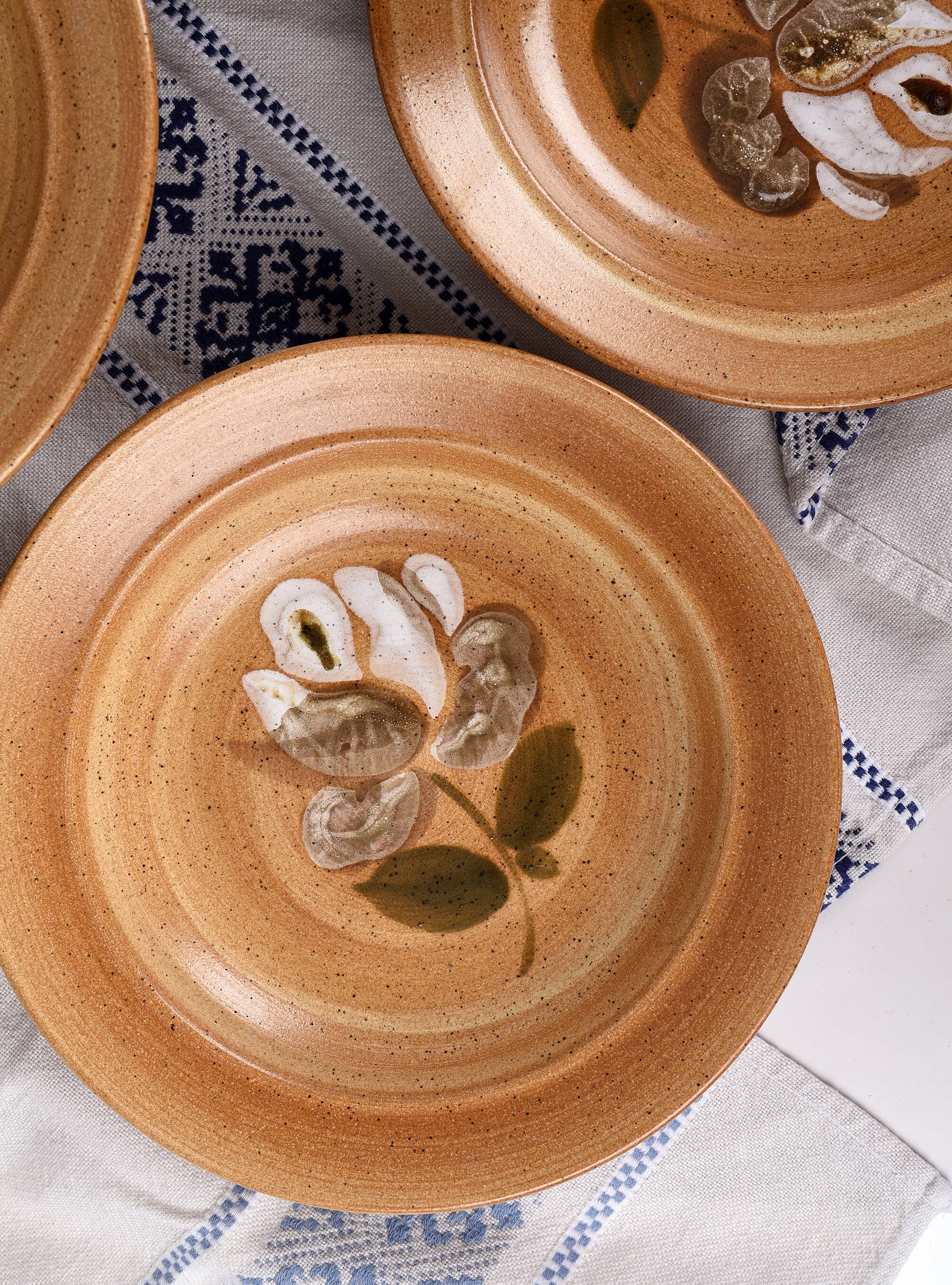 St-Amand 70s ceramic plates