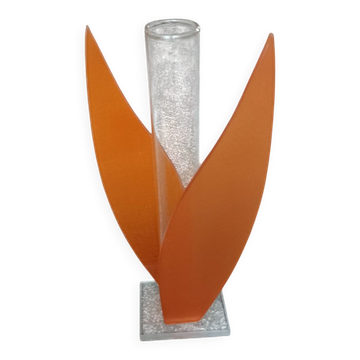Vintage orange soliflore