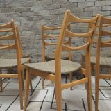 Set de 6 chaises scandinaves par Bähre Mignon Möbel 1960