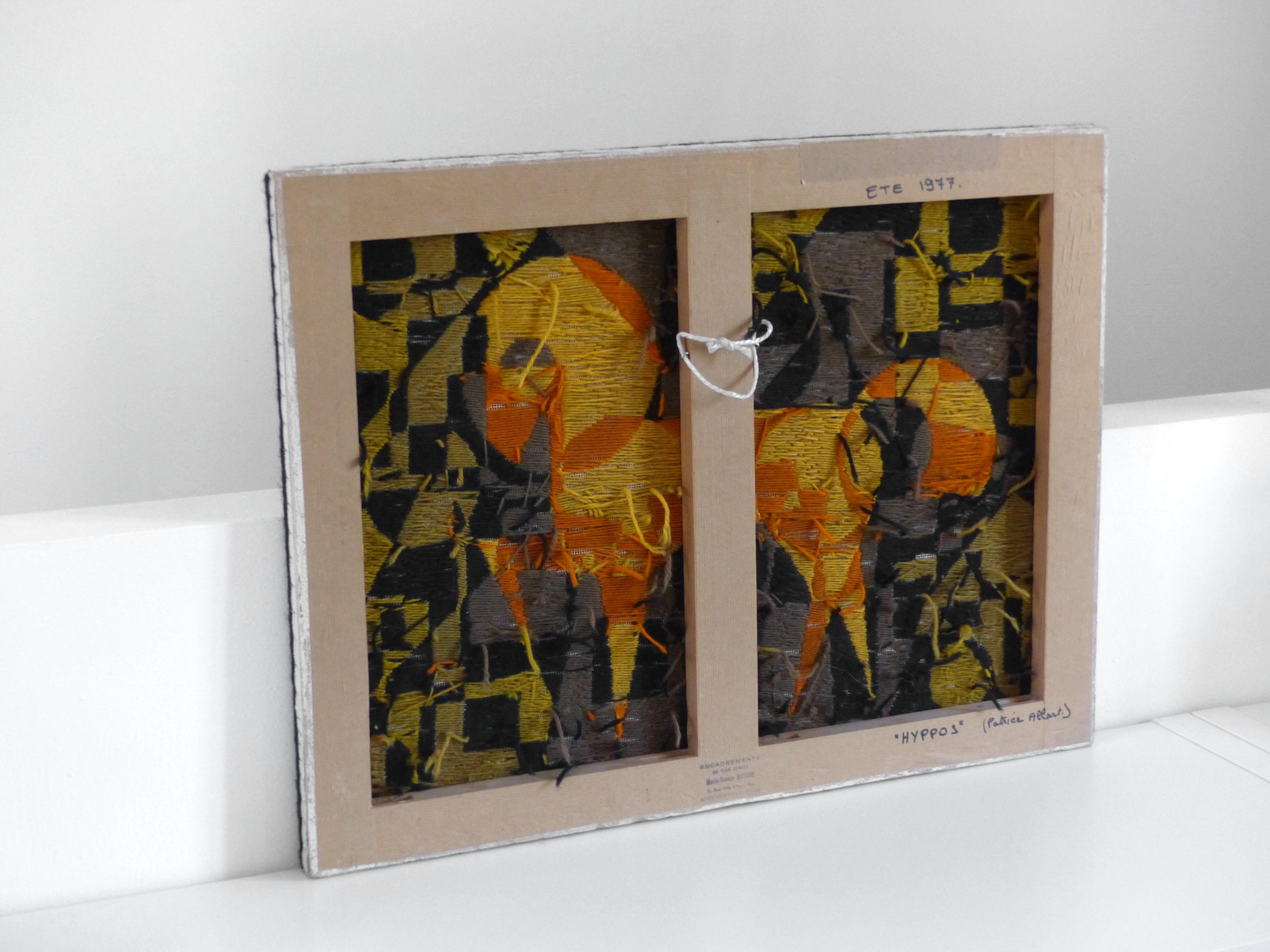 Vintage tapestry Patrice Allart 1977