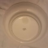 Earthenware plate reproduction old moustier ga
