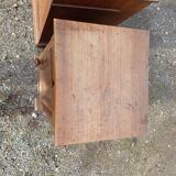 3 Walnut Nightstands 19th