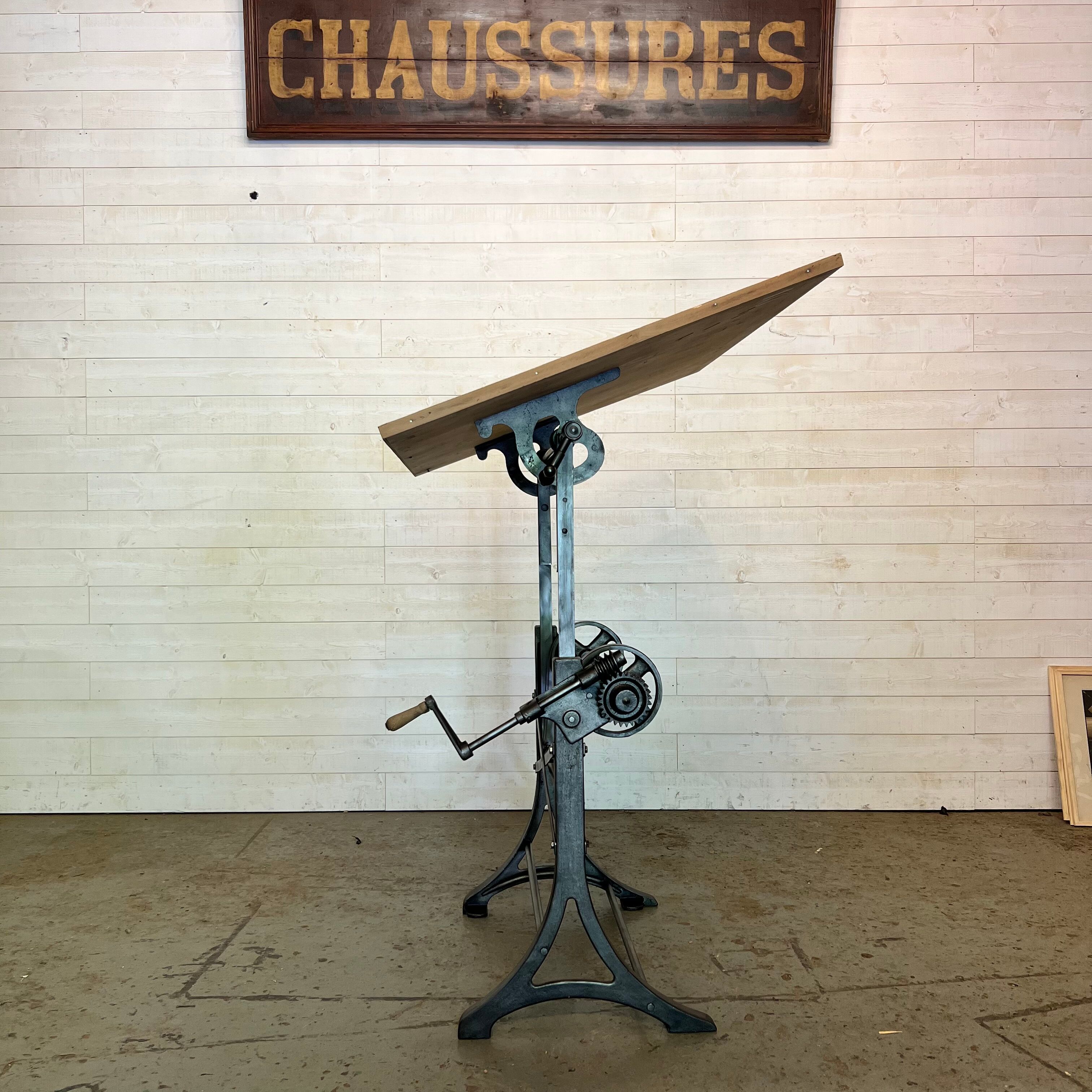 Drawing table Simplon Dargue Bros Ltd Halifax England 1930