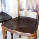 2 chaises bistrot n° 714, gustave siegel pour kohn, 1910. no thonet