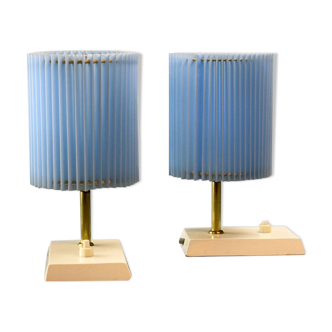 Pair of vintage lamps 1950