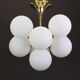 Atomic Brass Chandelier, Switzerland, 1960s