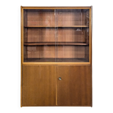 Vitrine des années 70 en teck