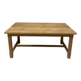 Solid oak farmhouse table
