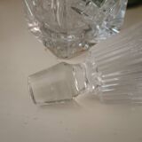 Etzel crystal whiskey decanter