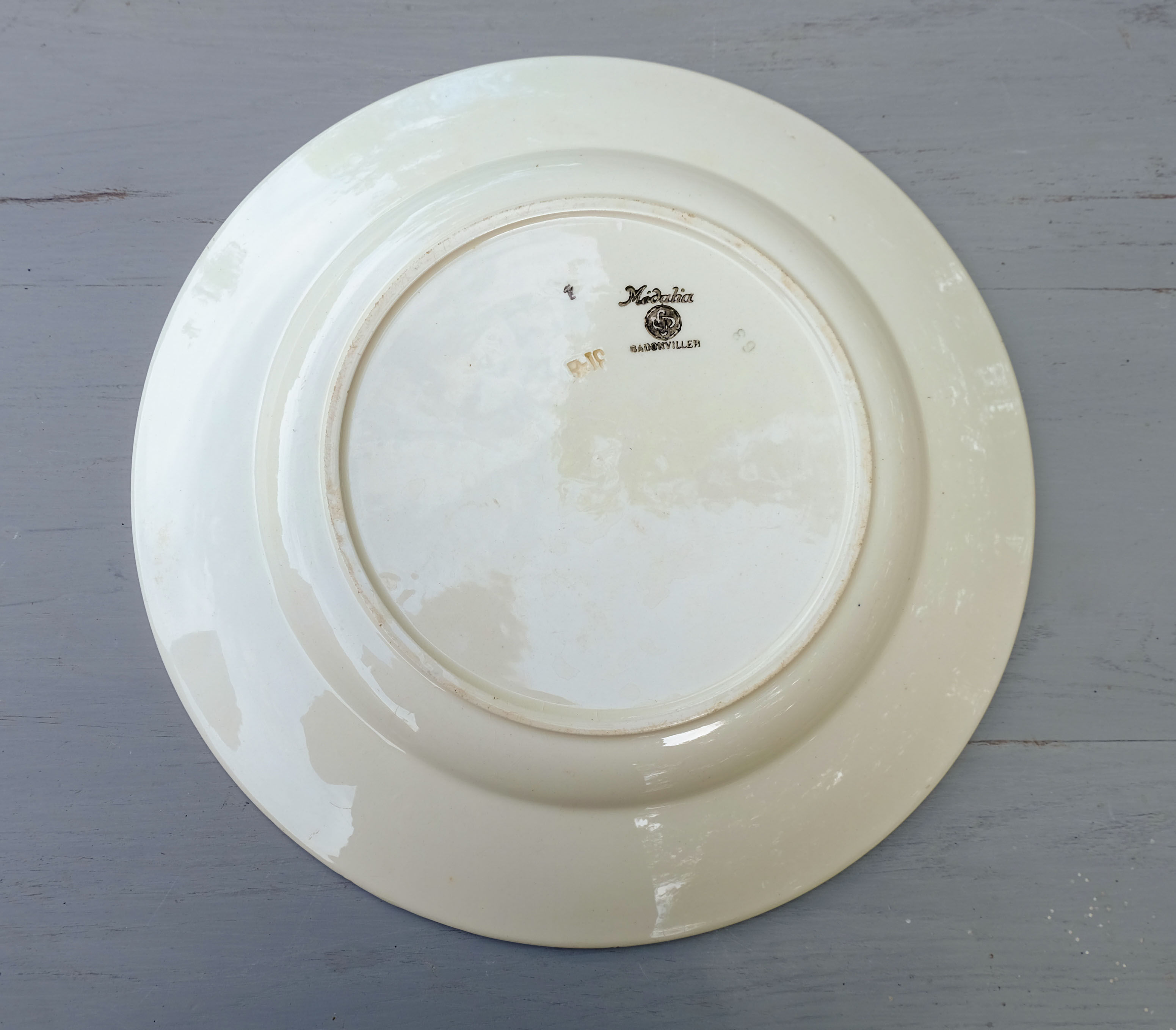 Badonvillier earthenware dish