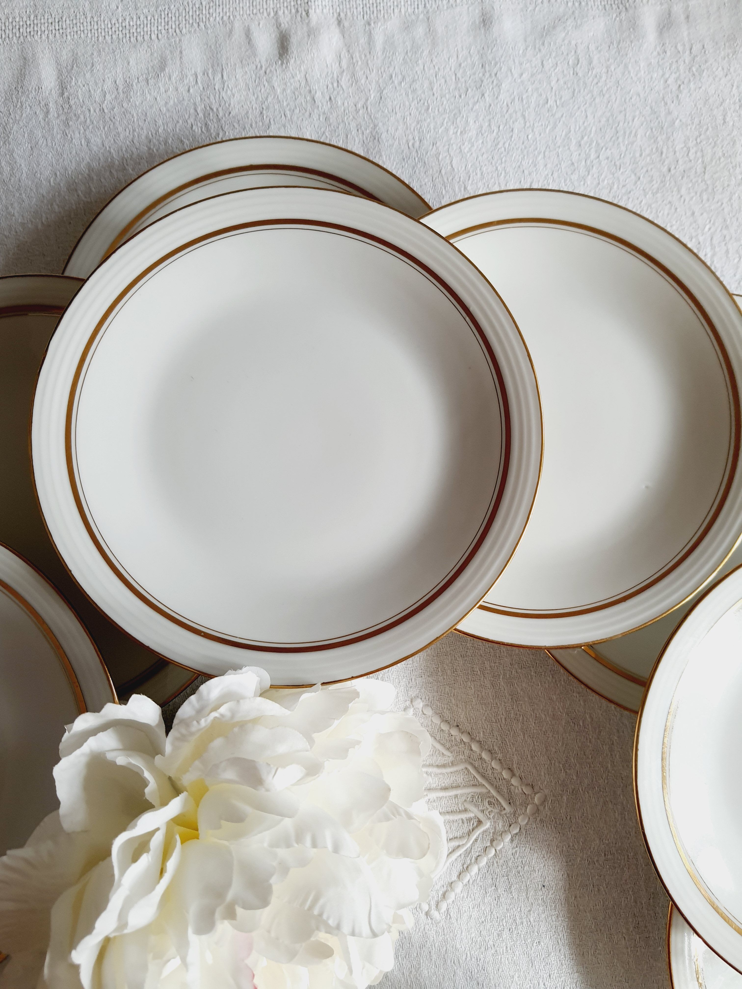Limoges & Bavaria porcelain dessert service