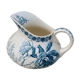 Jug in faience motifs flowers and insects
