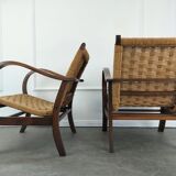 Pair of Bauhaus armchairs by Erich Dieckmann