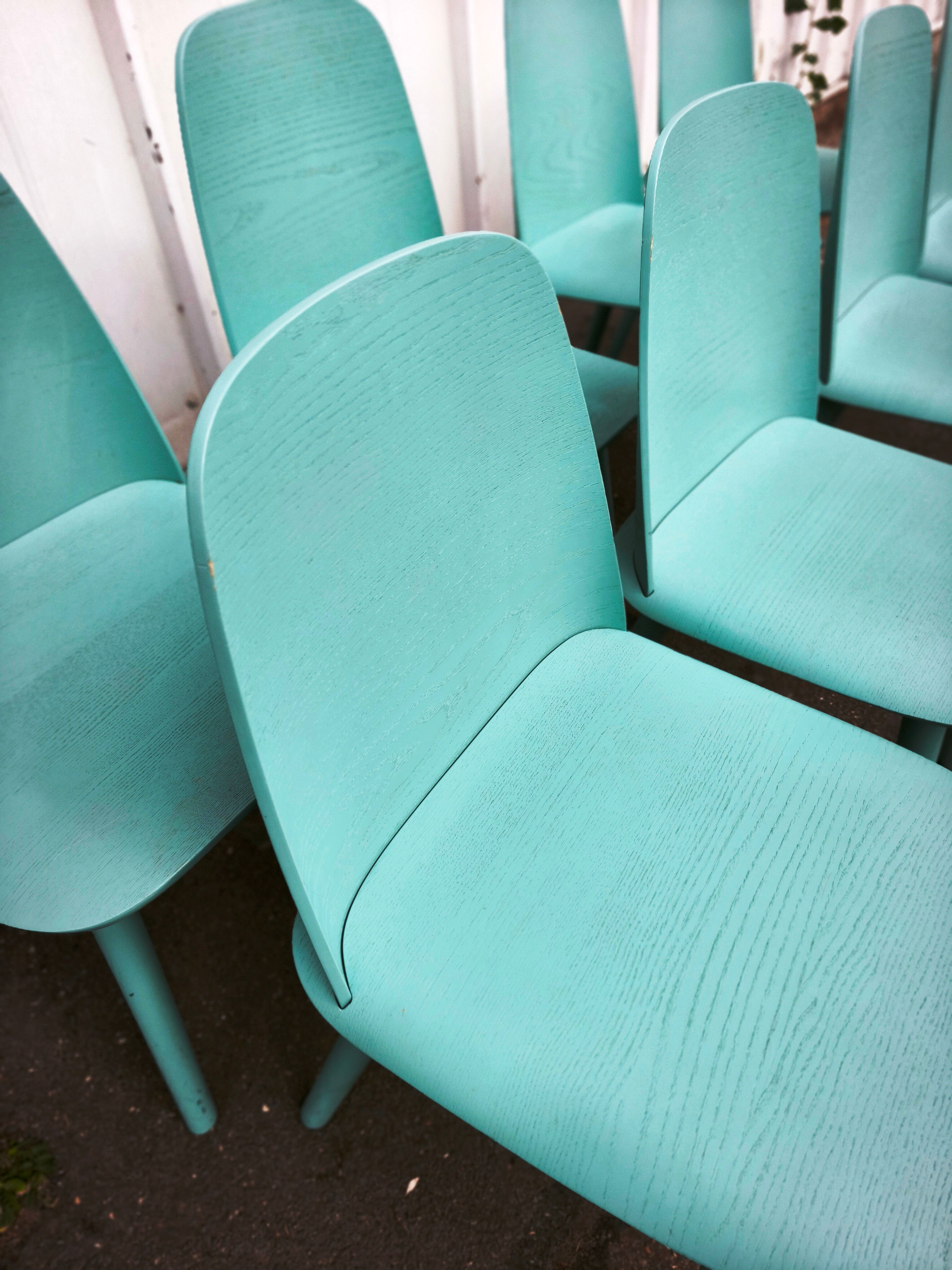 Suite de 8 chaises Nerd Chair, Muuto