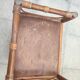 Vintage rattan bedside table pair